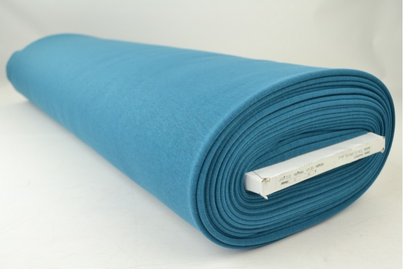 Alpenfleece sweaterstof donker petrol, rol