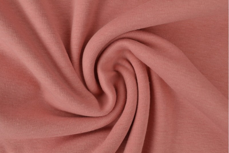 Alpenfleece sweaterstof oud roze