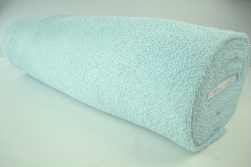 Badstof baby blauw, rol