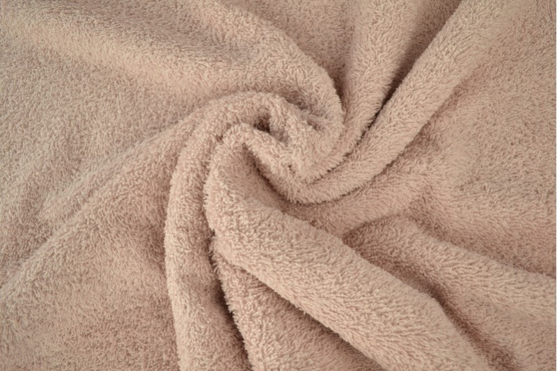 Badstof dusky roze
