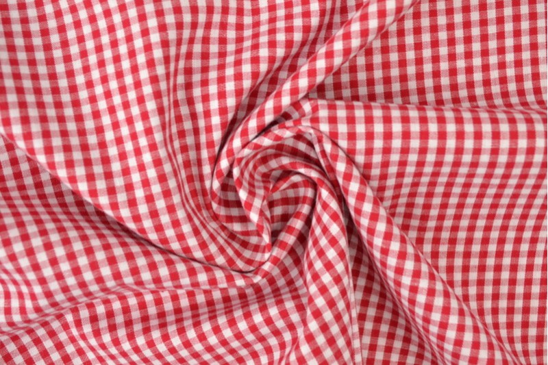 Ruitjes 2.5mm rood