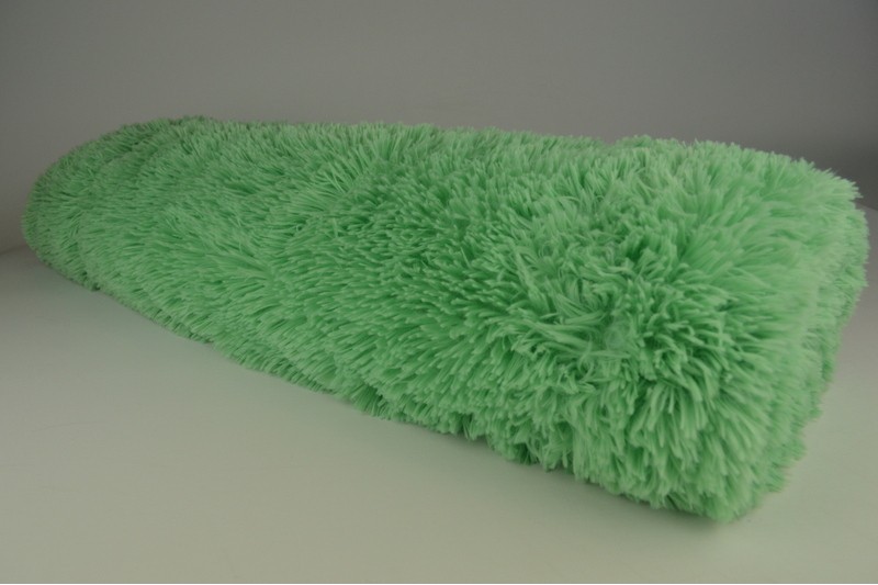 Langharig bont mint groen, rol