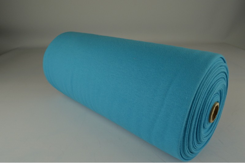 Boordstof aqua blauw, rol