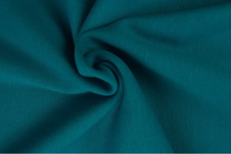 Boordstof donker turquoise