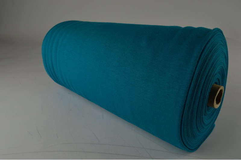 Boordstof donker turquoise, rol