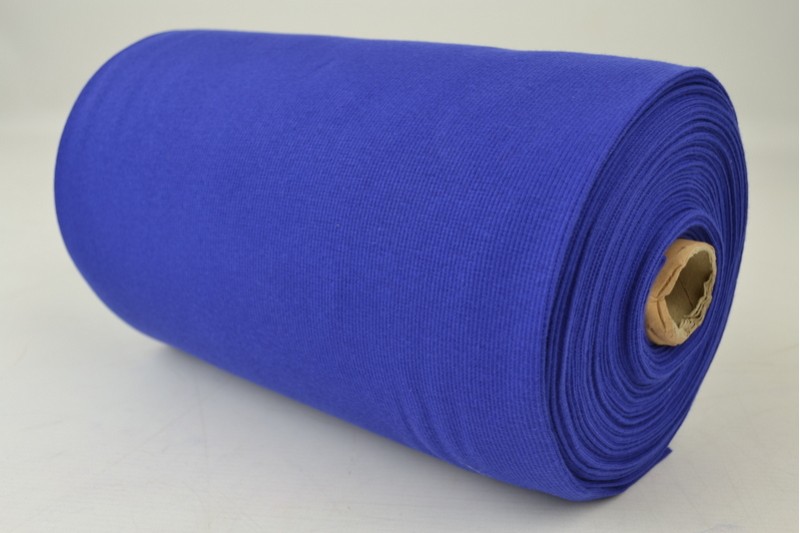 Boordstof rib donkerblauw, rol