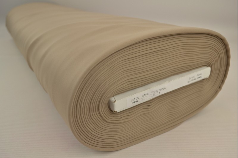 Brandvertragende verduisteringsstof 300 cm breed taupe, rol