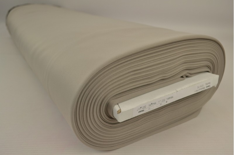 Brandvertragende verduisteringsstof 300 cm breed zilvergrijs, rol