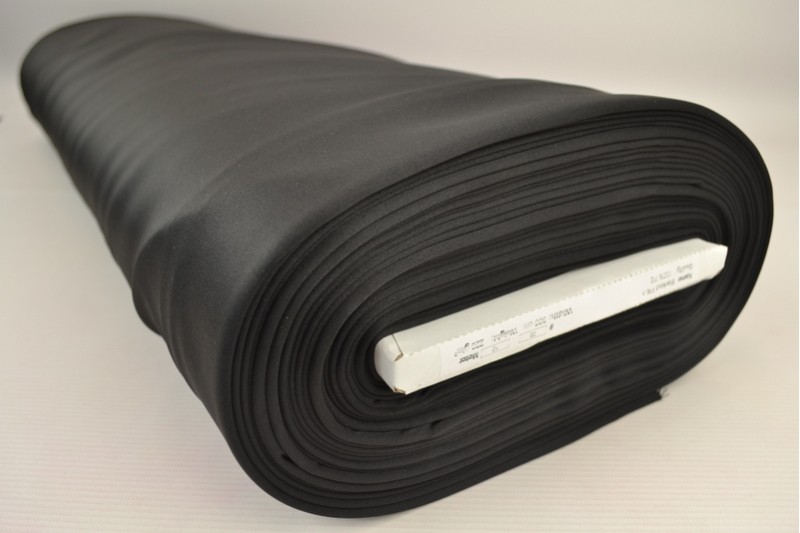 Brandvertragende verduisteringsstof 300 cm breed zwart, rol