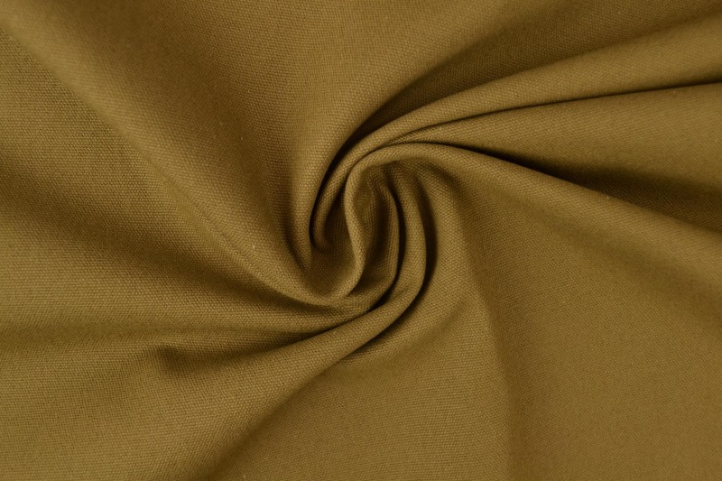Katoen canvas 350 g/m² bruin, rol