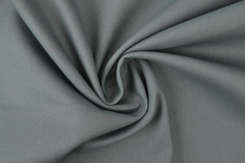 Katoen canvas 350 g/m² donkergrijs, rol