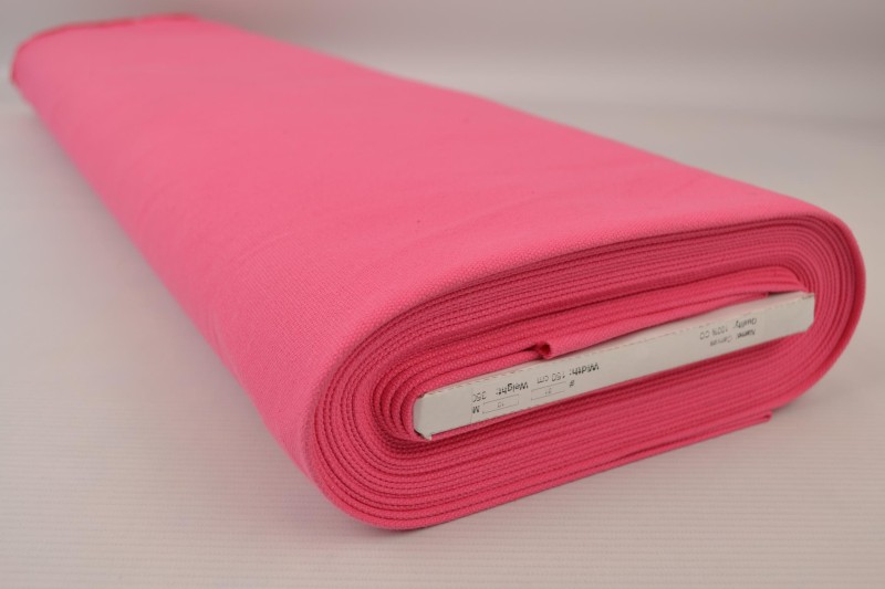 Katoen canvas 350 g/m² fuchsia