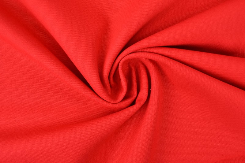 Katoen canvas 350 g/m² rood, rol
