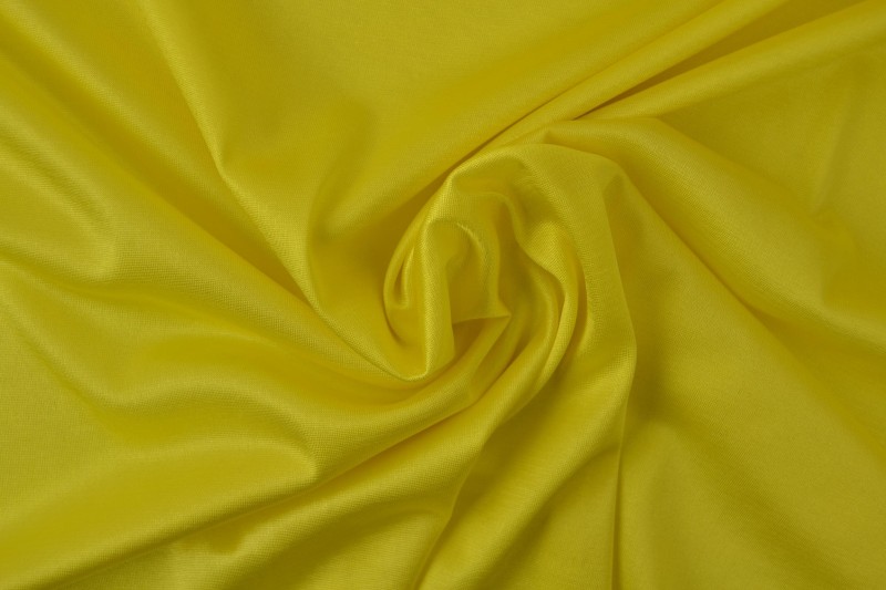 Charmeuse voering geel