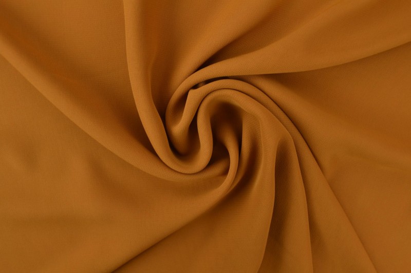 Chiffon donker okergeel