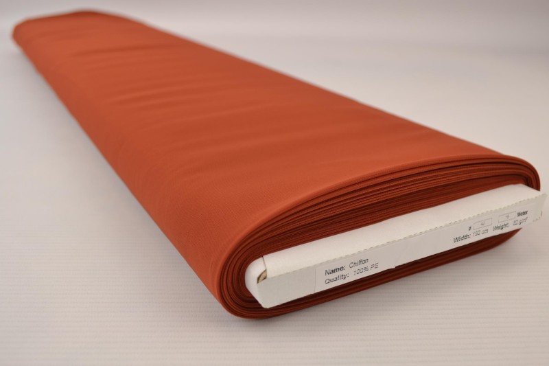 Chiffon koper, rol