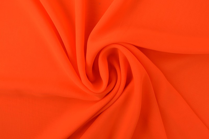 Chiffon neon oranje