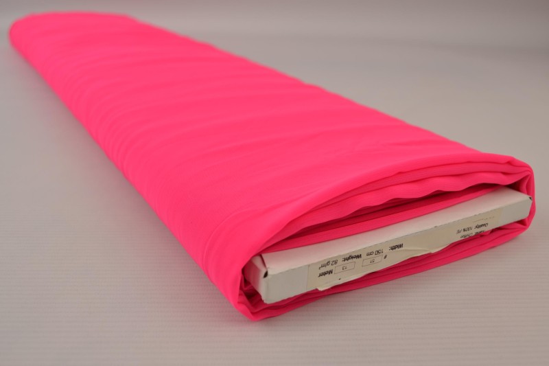 Chiffon neon roze, rol