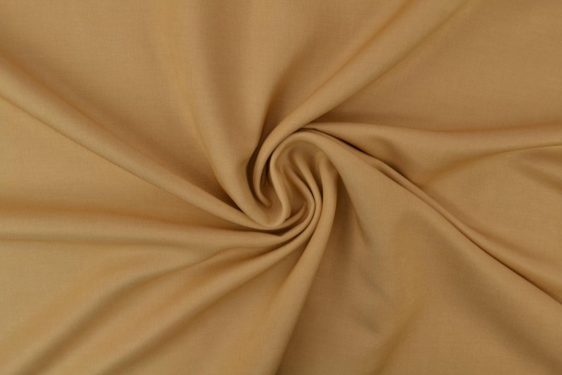 Denim-look viscose shine beige, rol
