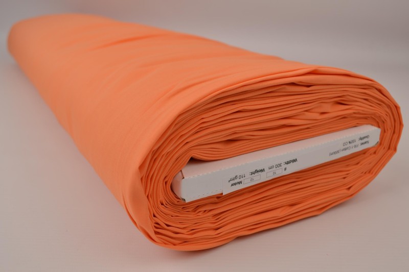 Brandvertragend katoen 300 cm breed, oranje, rol