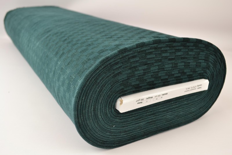 Jacquard fashion groen, rol