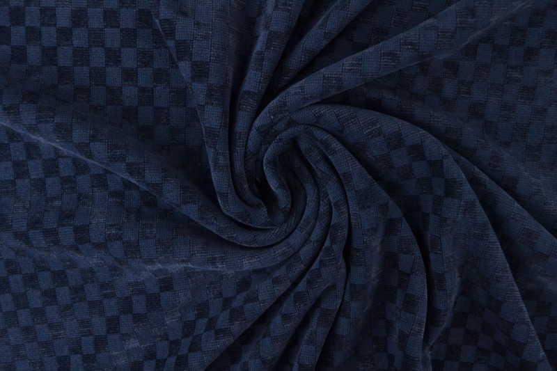 Jacquard fashion navy