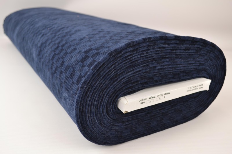 Jacquard fashion navy, rol
