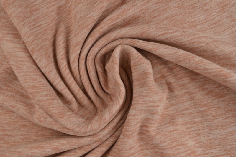 Jersey supersoft brique melange