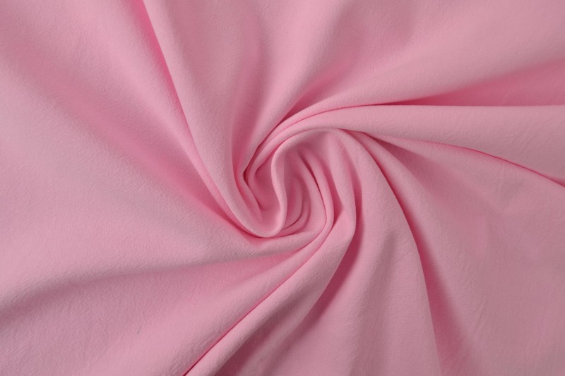 Gewassen katoen babyroze, rol