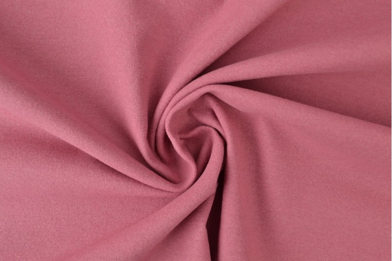 Katoen molton donker oud roze