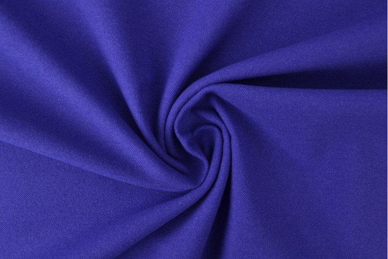Katoen molton donkerblauw