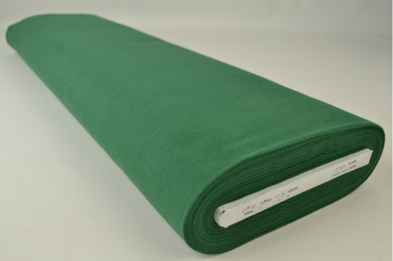 Katoen molton donkergroen, rol