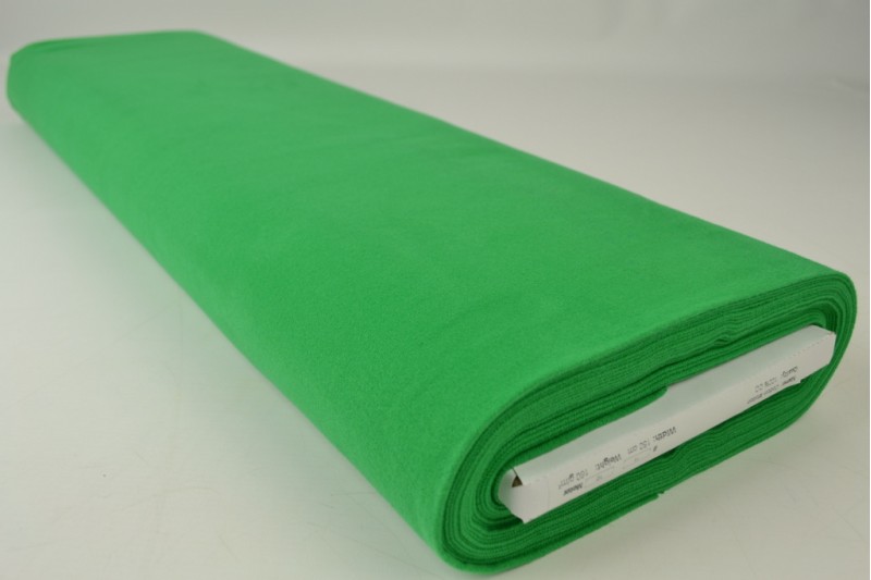 Katoen molton groen, rol