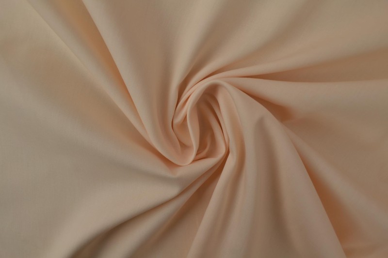 Katoen poplin champagne, rol