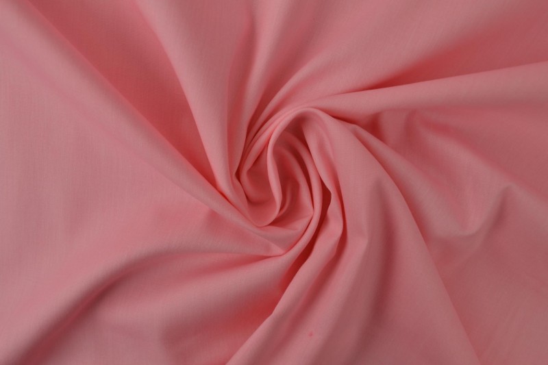Katoen poplin dusky roze, rol