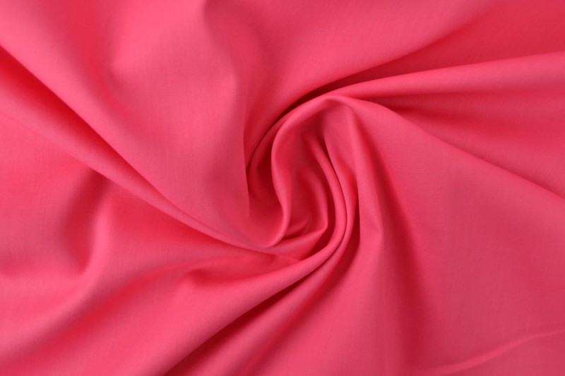Katoen poplin fuchsia, rol