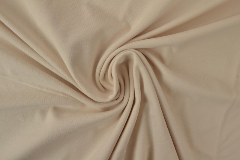 Katoen tricot champagne