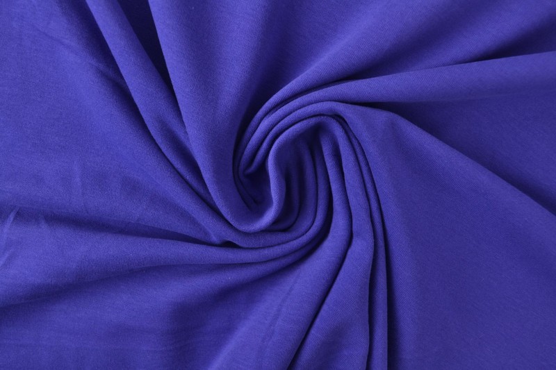 Katoen tricot donkerblauw