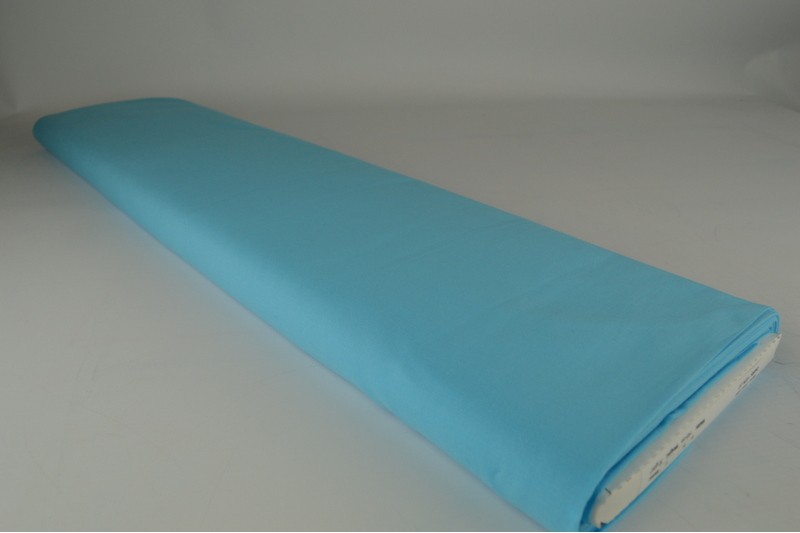 Katoen voile aqua