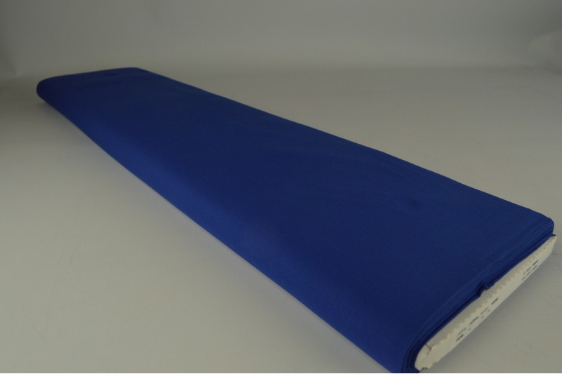 Katoen voile donkerblauw, rol