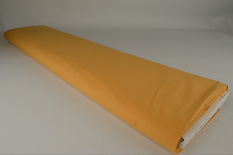 Katoen voile okergeel, rol