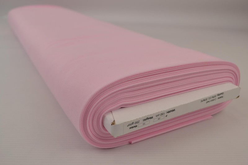 Keperkatoen baby roze, rol