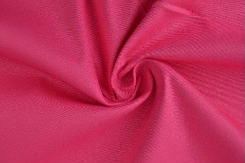 Keperkatoen stretch fuchsia