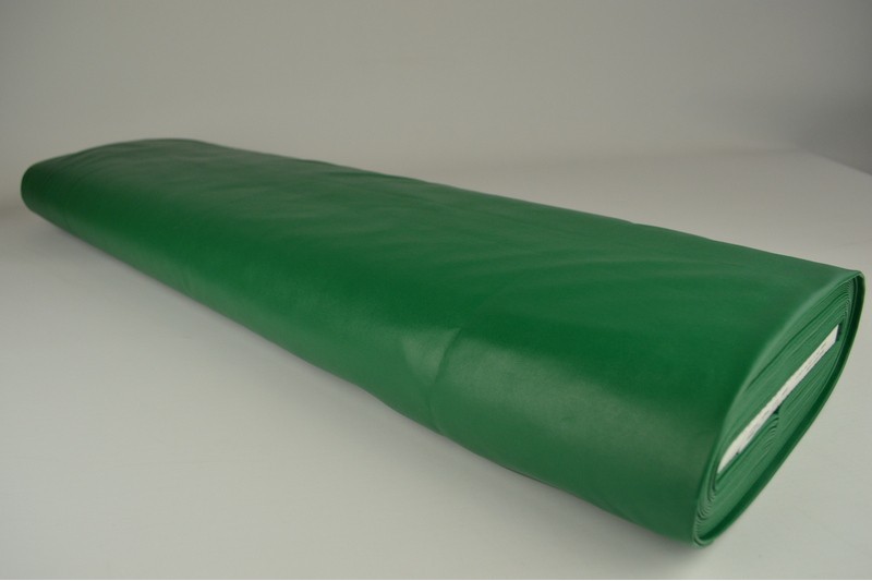 Kunstleer donker groen, rol