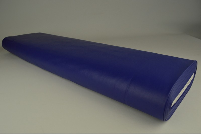 Kunstleer donkerblauw, rol