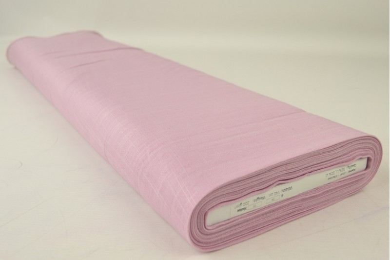Linnen viscose baby roze, rol