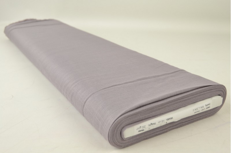 Linnen viscose donkergrijs, rol