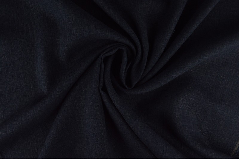 Linnen viscose navy