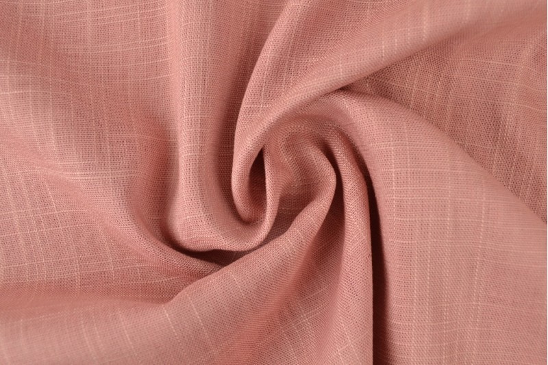 Linnen viscose oud roze