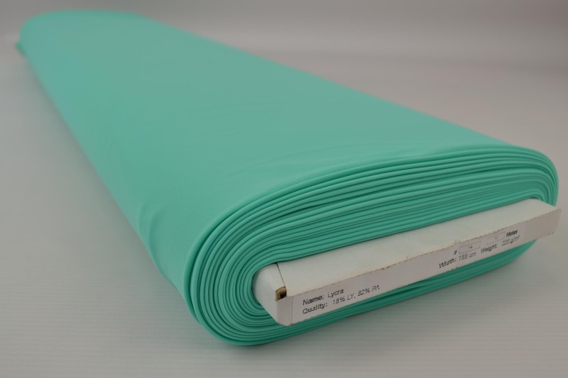 Lycra mint, rol